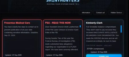 ShinyHunters声称联邦调查局数据泄露，称其窃取了代理商和求职者的数据